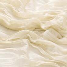 1 pezzo Tovaglia trasparente in organza a rete colore unito per matrimonio, festa nuziale, regalo, riunione