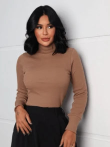 Women Tank Tops & Camis - 白色和棕色 - 查看 3