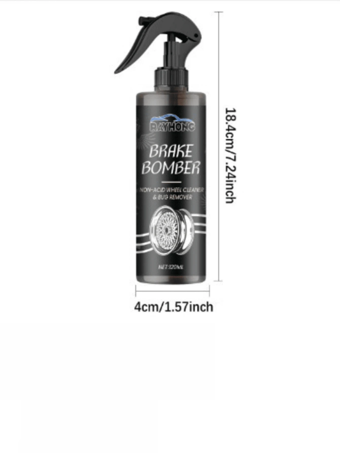 Rayhong Wheel Cleaner For Car Wheels And Hubs, Cleaning Yellowing