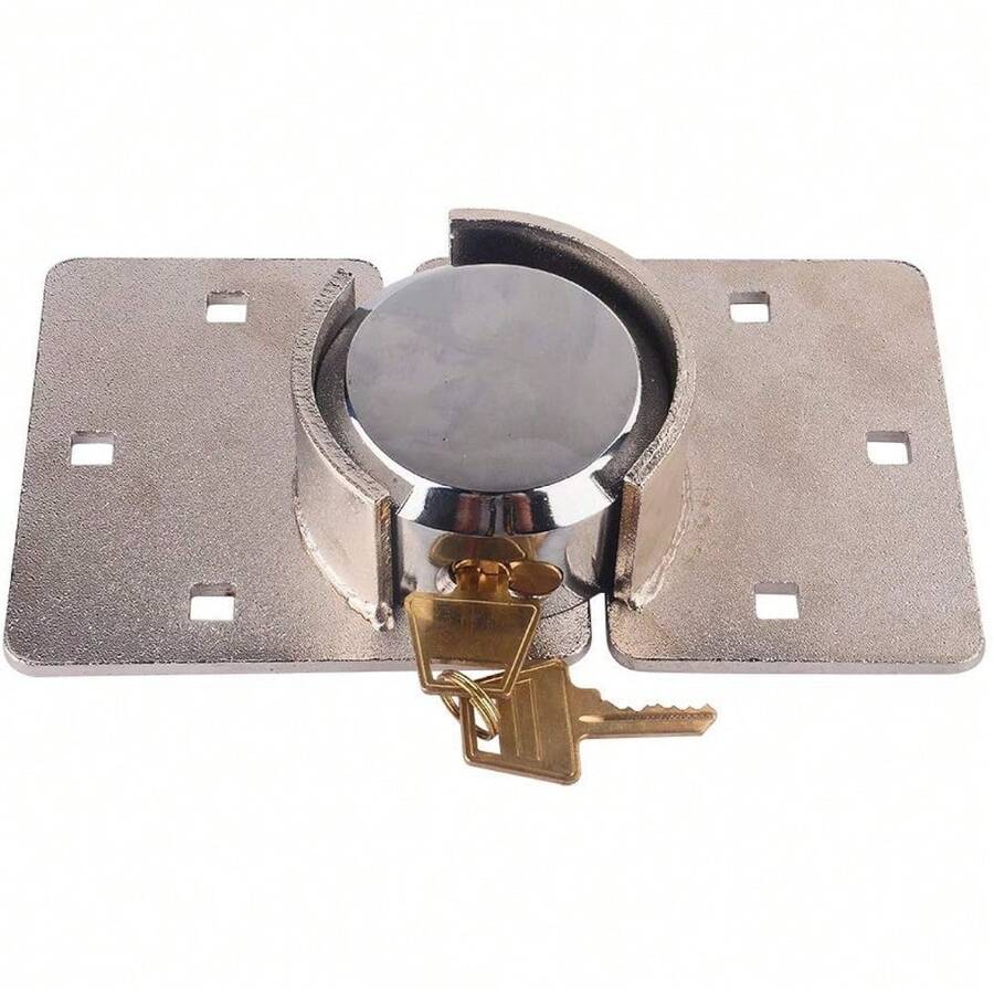 Heavy Duty Van Garage Shed Door Security Padlock & Hasp Set High