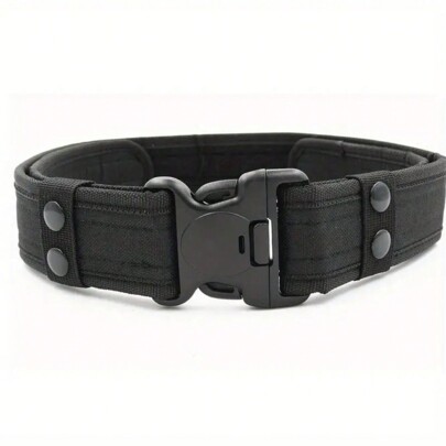 1pc New Simple Convenient Practical Security Training Sports Outdoor Camouflage Tactical Belt Casual, Business, Boyfriend Husband Father Dad Men Gift, Daily Wear, Fashion, Teen, Outdoor, Vacation, Athletic, Travel, Street, Boho, Vintage Fall, Autumn, Halloween Autumn-Winter Accessories,Suitable For Teens, Youth,Men,Casual, Outdoor, Athletic, Vacation, Graduation Gifts, Birthday, Daily Wear