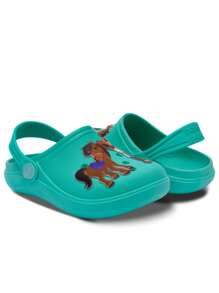Pópidí Kids Fashion Slippers - Green - View 6