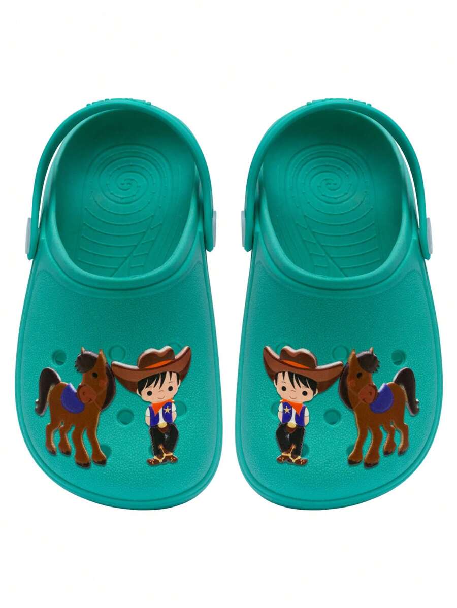 Pópidí Kids Fashion Slippers - Green - View 1
