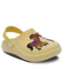 Pópidí Sandalia Babuche Infantil Nº 19 ao 36 Chinelo Leve Macio Cowboy 12.113 - Amarelo - Visão 2