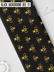 Serie de abeja 1m material de tela DIY, tela ligera y suave, se puede utilizar para hacer manteles, ropa, bolsas, tela antipolvo - Multicolor - Ver 3