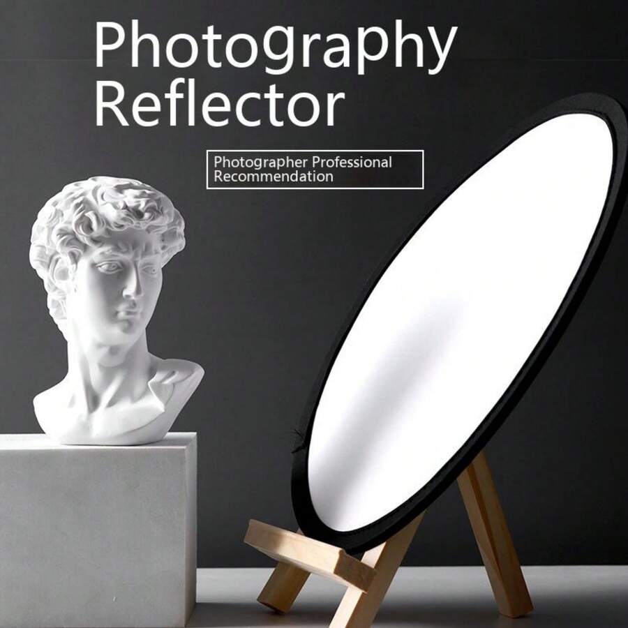 5-In-1 60cm Photography Reflector With Foldable Circular Soft Light Board For People Shooting And Lighting
