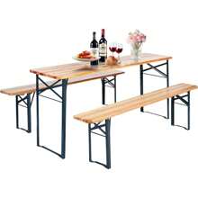 Outdoor Table & Chair Sets - Apricot - View 2