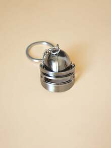 搭配三級頭盔、98K步槍、煎鍋和槍型吊飾的鑰匙扣 - 彩色 - 查看 14