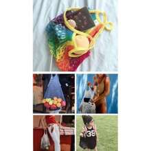 Women Tote Bags - 淺藍色 - 查看 4