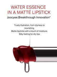 JOOCYEE ESSENCE MATTE ROUGE 208 Peachwood Nude ACABADO MATE DE TERCIOPELO DE LARGA DURACIÓN - 208 caoba desnuda - Ver 4