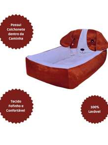Caminha Pet Com Cabeceira Caminha Para Cachorro E Gato Tamanho P