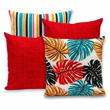 Cushion Cover - Soạn màu đỏ - Xem 2