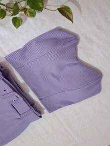 Women Two-Piece Outfits - Màu Lilac Tím - Xem 2
