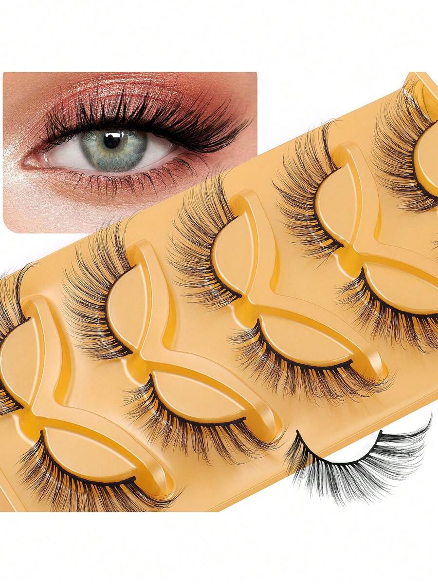 Natürliche Falsche Wimpern - Wimpern-Set Für Volu Produktbild-Vorschau 4