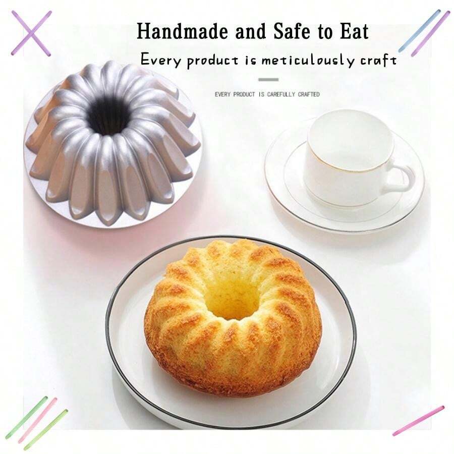 1pc 10Inch Thick NonStick Rose Heart, Flower Crown, Pumpkin And