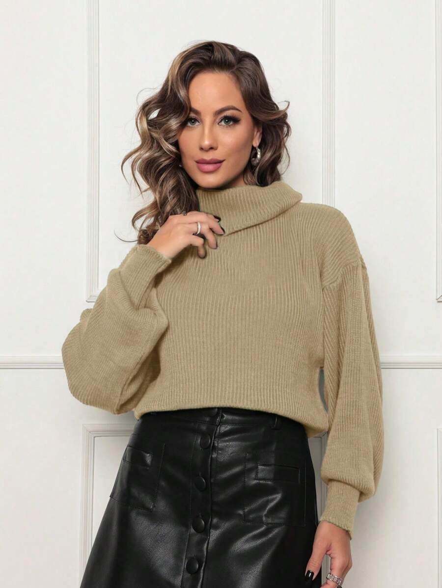 Women Sweaters - Màu be - Xem 1