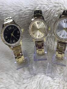 Women Quartz Watches - 黑色 - 查看 2