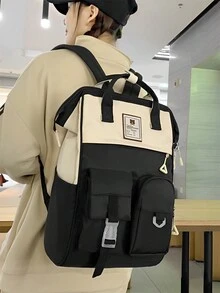 Women Functional Backpacks - 黑色 - 查看 2