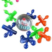 paquete de 5 juegos de matatena y 5 pelotas juego clasico - Multicolor - Ver 3