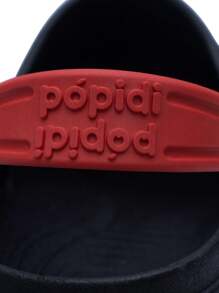 Pópidí Kids Fashion Slippers - Black - View 7