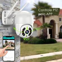 Bullet Surveillance Cameras - 白色 - 查看 5