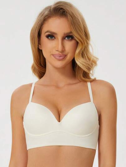 Women's Wireless Padded Push-Up Bra