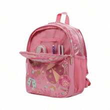 TOTTO Catarina Small School Backpack 11x32x25 Cm Outside: 100% Polyester Lining: 100% Polyester - 粉色 - 查看 3