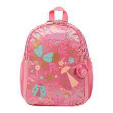 TOTTO Catarina Small School Backpack 11x32x25 Cm Outside: 100% Polyester Lining: 100% Polyester - 粉色 - 查看 2