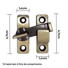 Window Latches - ทองเหลือง - ดู 2