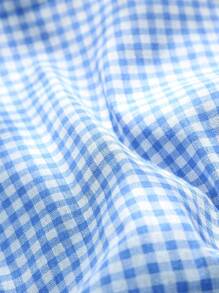 Modern Simple Plaid Printed Outdoor Picnic Mattress, One Piece