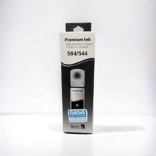 Kit 4 Tintas Compatível 544/504 Refil 70ml Para Impressora Ecotank L6198 (Preto - Azul - Magenta - Amarelo) - Preto - Visão 5