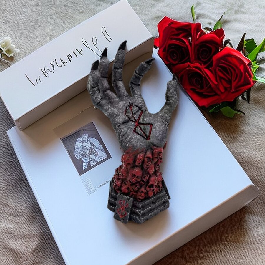 1入組鬼手牆飾-哥特式風格，耐用且無需電池，非常適合萬聖節和... - 彩色 - 查看 1