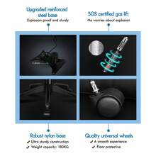 Home Office Chairs - 深灰色 - 查看 8