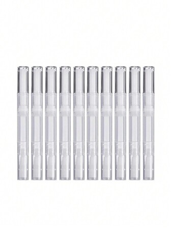 1/10pcs Empty Twist Pen Nail Polish Pen 3ml Manicure Nail Softening Tool Nail Cuticle Oil Concealer Lipstick Foundation Liquid Make-Up Refillable Bottle - Travel Accessories
