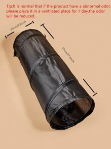 1pc Solid Cat Tunnel - màu đen - Xem 2