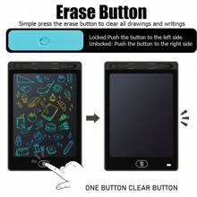 1pc LCD Writing Tablet With Hanging Rope, Portable Doodle Drawing Board With 8.5/10/12 Inch Color Screen, For Improving Spelling And Drawing Skills, Boosting Creativity And Imagination, Suitable For Travel, Games, Activities, And Education, Best Birthday Gift