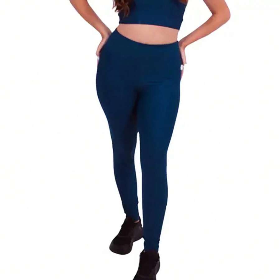 Calça legging basica aumenta bumbum feminina varios cores