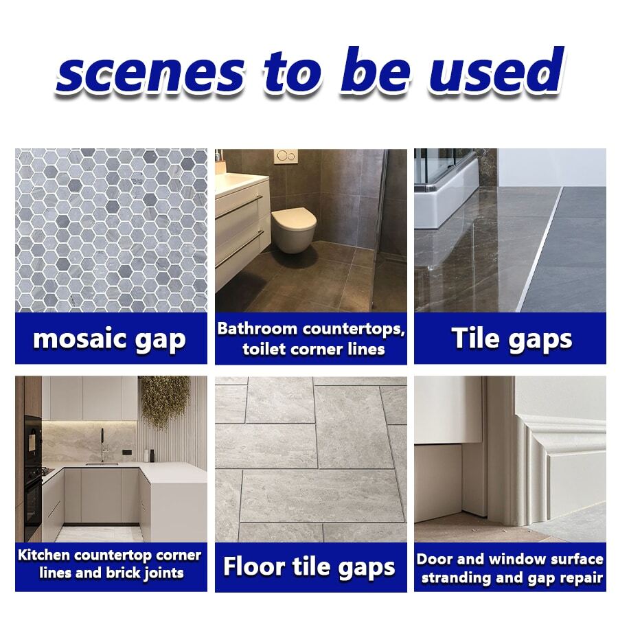 WaterBased Tile Grout Sealer Waterproof Antifungal Ceramic Tile Crack Filler SHEIN USA