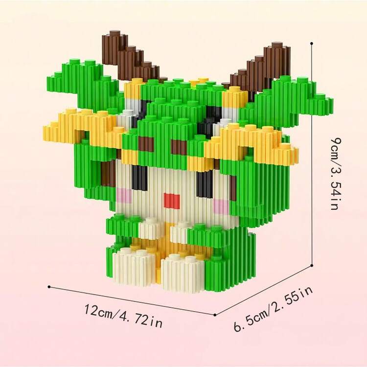 Juguete de transformación Conjunto de regalo grande de 12 animales del zodiaco chino Juguete de bloques de construcción de combinación de inserción de montaje y acoplamiento - Multicolor - Añade 7