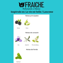 Perfume Fraiche La vida es bella 6O ml Dama - Rosa Oxidada - Ver 2