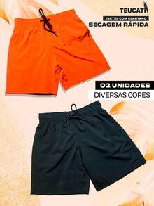 Men Shorts - 彩色 - 查看 1