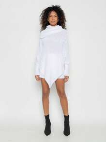 Women Winter Coats - 白色 - 查看 1