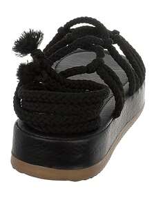 Women Flats - 黑色 - 查看 4