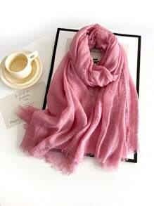 1pc Women Solid Color Bandana Scarf Silk Shawl Headband Scarf For Daily Wear, Music Festival, Beach Towel, Hairband, Headwear, Clothing Accessory Pack - Multicolor - View 26