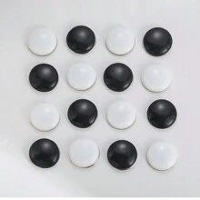 1 Pc Magnetic Curtain Weights Drapery Weights, Heavy Duty Curtain Weights Bottom No Sew - Outdoor Curtain Liner Magnets For Tablecloth, Refrigerator, Flag - Multicolor - View 10