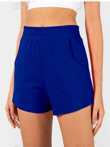 Women Shorts - Màu xanh chanh - Xem 4