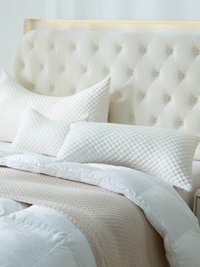 1pc 3D Curved Memory Foam Pillow, Multi Functional Bedding Support Kussen Side Sleepers Neck, Back Leg Travel