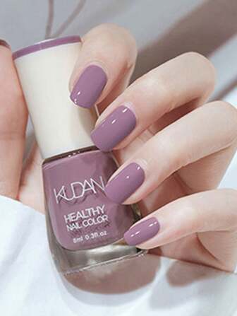 8ml 清爽夏日指甲油，水性凝胶指甲油，持久，无需固化灯，可剥离可卸，快干，美白，手指甲和脚趾甲的流行颜色