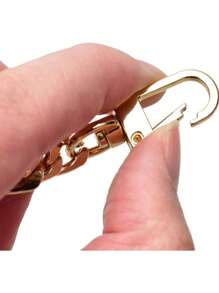 Bag Chain Accessories Handbag Strap Shoulder Strap Crossbody Chain Metal Replacement Chain Luggage Accessories - Gold - View 6