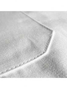 Bata Blanca Laboratorio Para Niño Uniforme 100% Algodon - Blanco - Ver 9